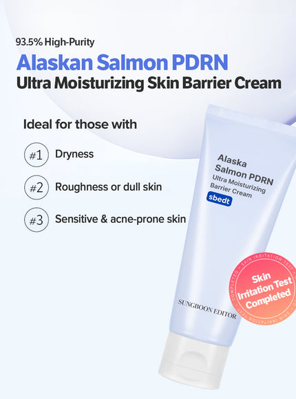 Alaska Salmon PDRN Ultra Moisturizing Barrier Cream Duo Set (50ml*2ea)