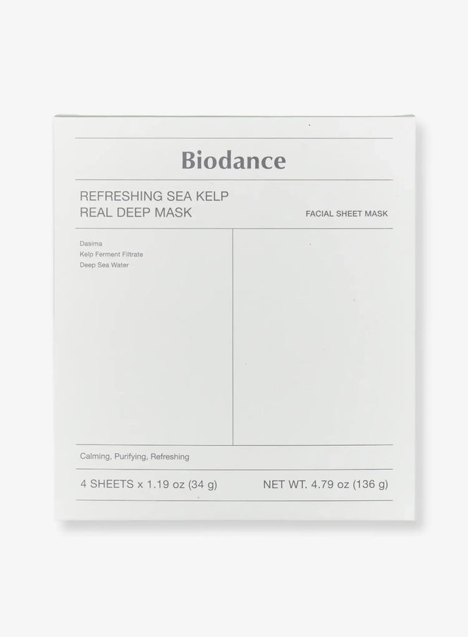 Refreshing Sea Kelp Real Deep Mask Set (34g*4ea)