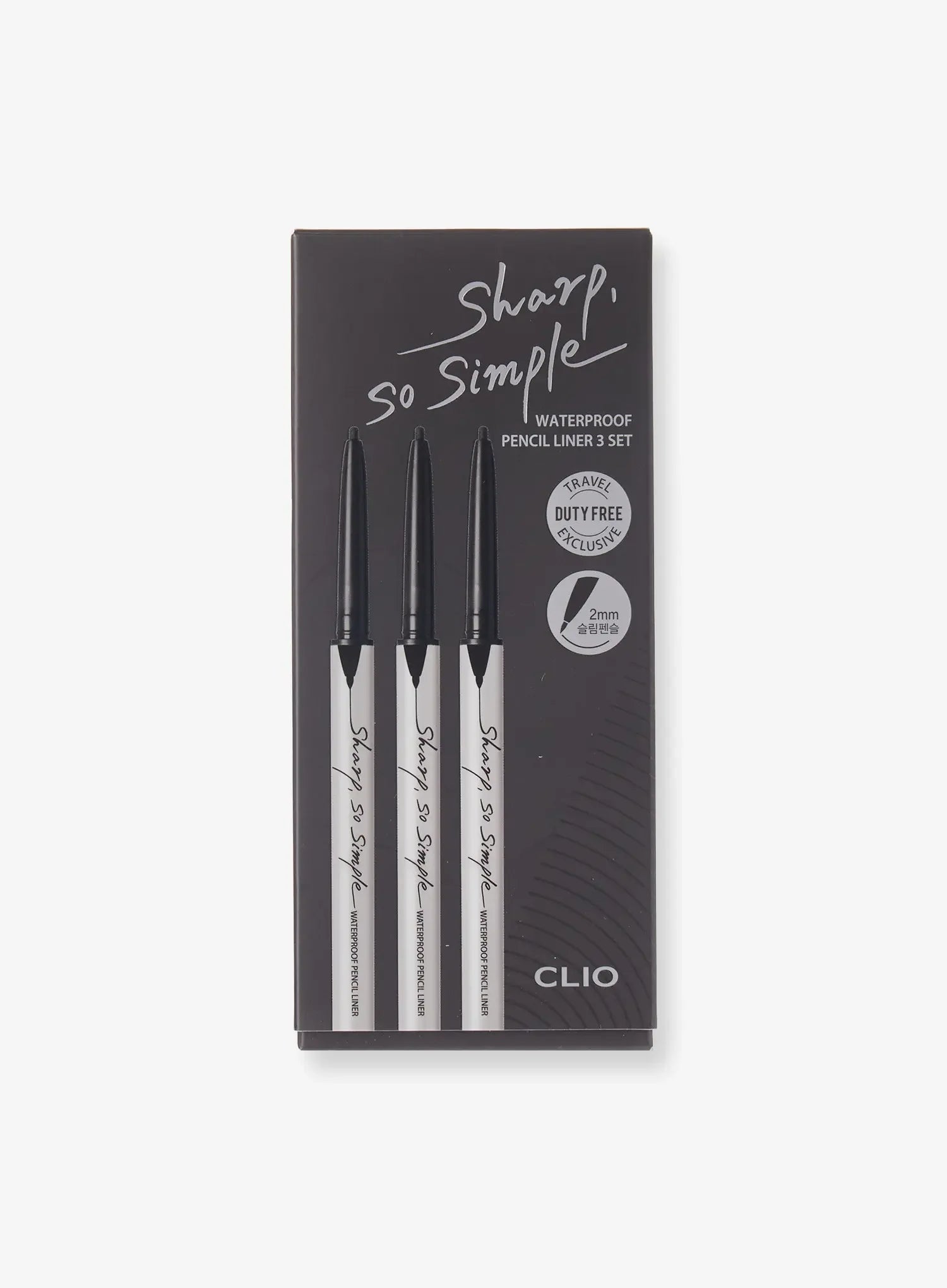 Sharp, So Simple Waterproof Pencil Liner 3 Set (0.14g*3ea)