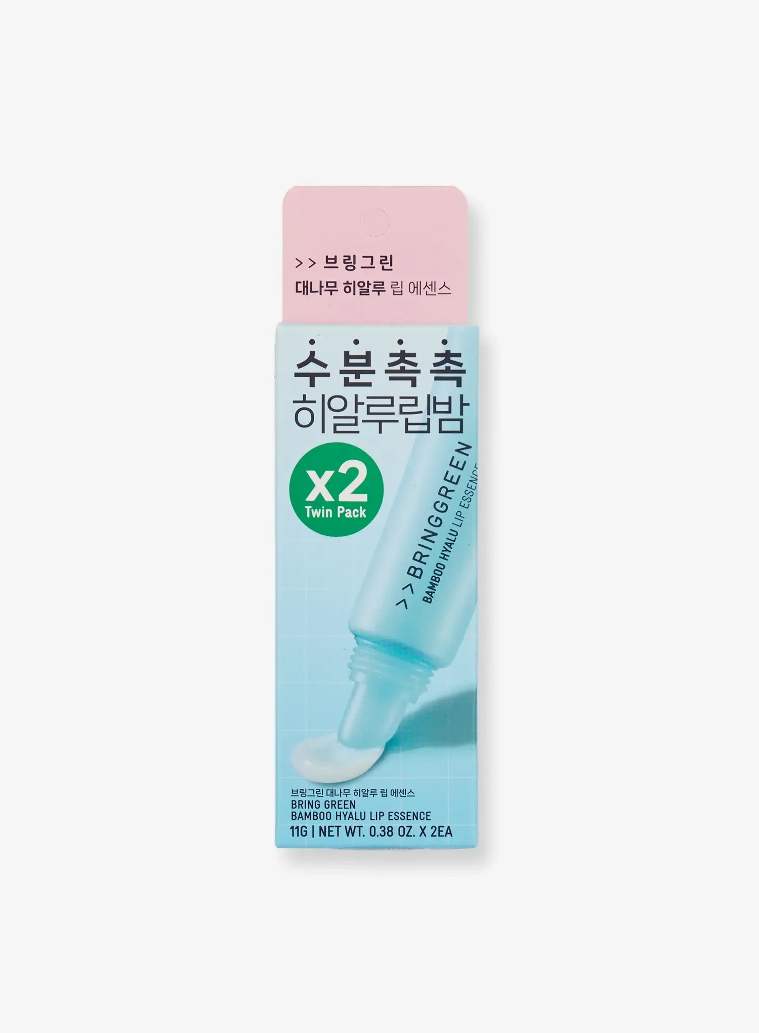 Bamboo Hyalu Lip Essence Double Set (11g*2)