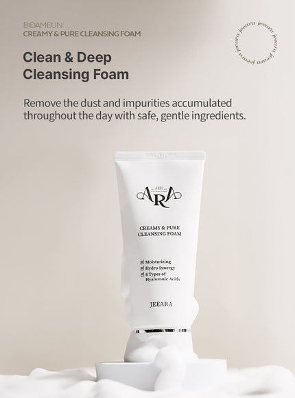 Creamy & Pure Cleansing Foam (120ml)