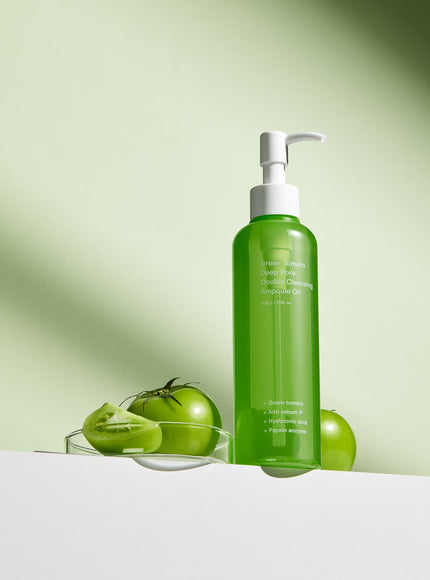Green Tomato Deep Pore Double Cleansing Ampoule Oil (200g)