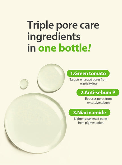 Green Tomato Deep Pore Double Cleansing Ampoule Oil (200g)