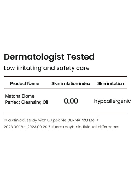 Matcha Biome Perfect Cleansing Oil (150ml)