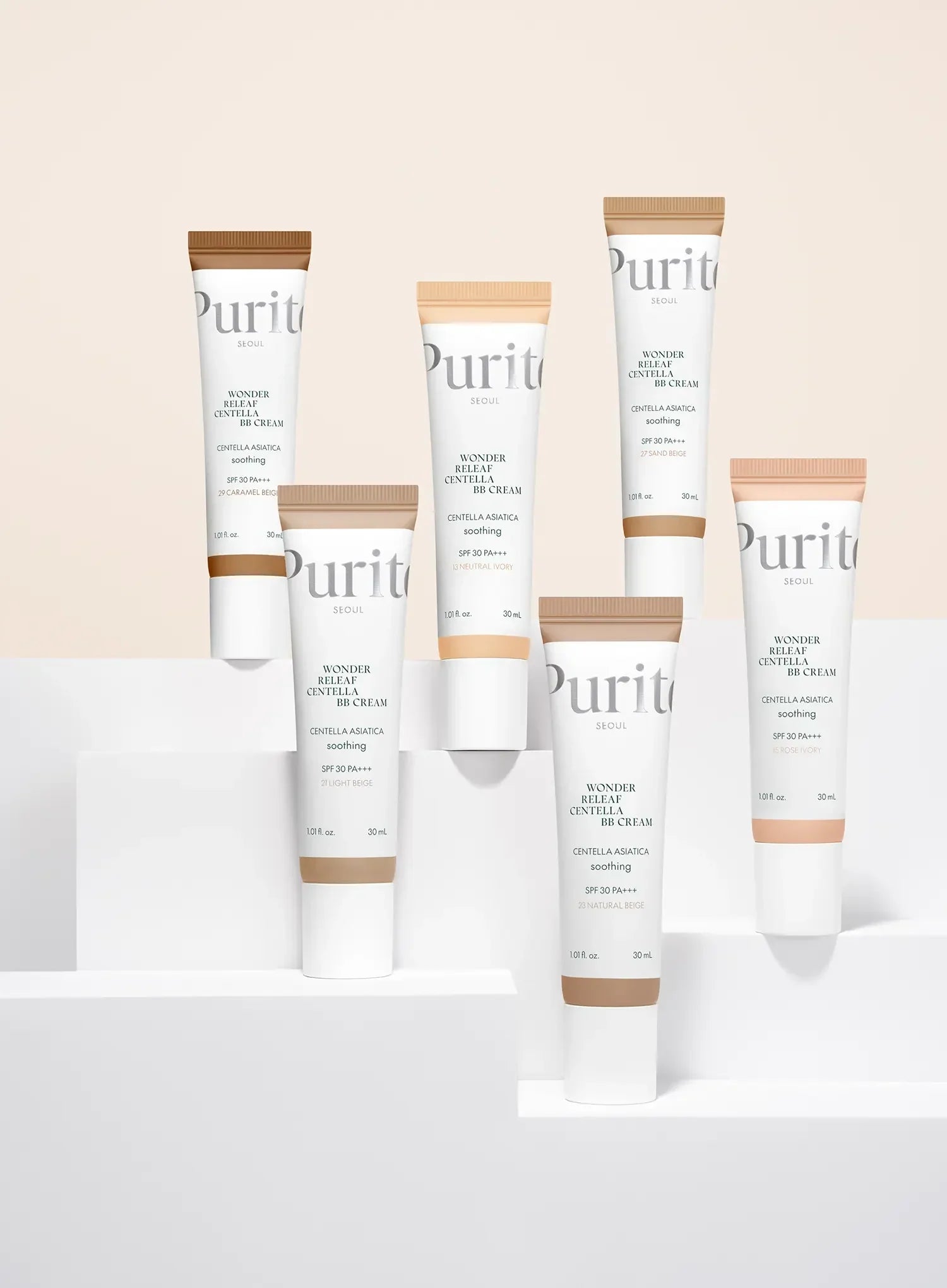 Wonder Releaf Centella BB Cream Natural Fit SPF30 PA++++ (30ml)
