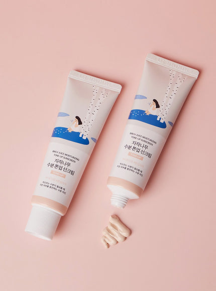 Birch Juice Moisturizing Tone Up Sun Cream SPF 50+, PA++++ Trio Set (50m*3ea)