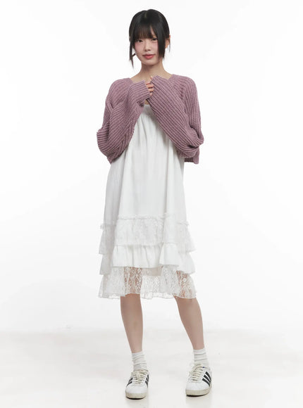 Knit Bolero Shrug C2001