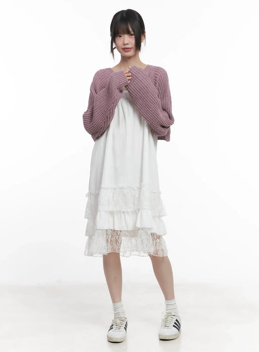 Knit Bolero Shrug C2001