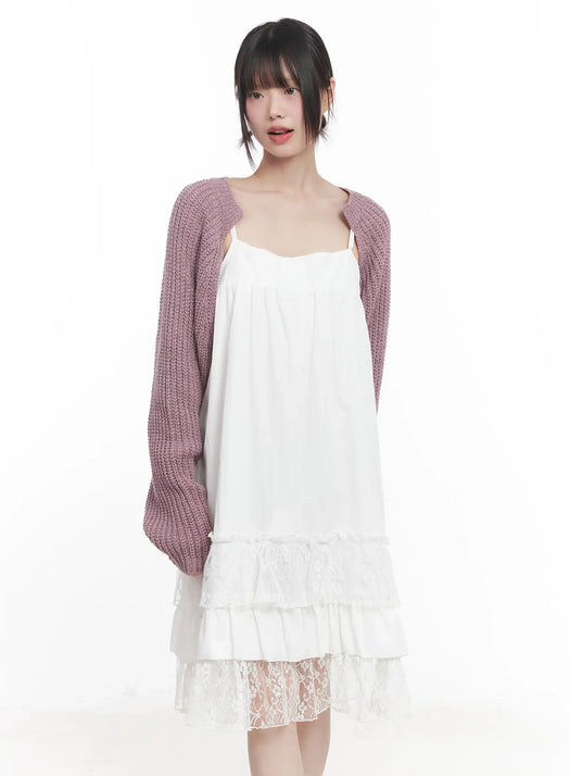 Knit Bolero Shrug C2001