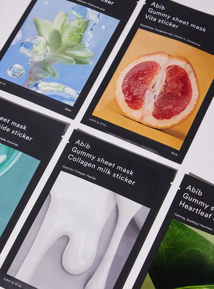 Gummy sheet mask Sedum Hyaluron sticker (10ea / 270ml)