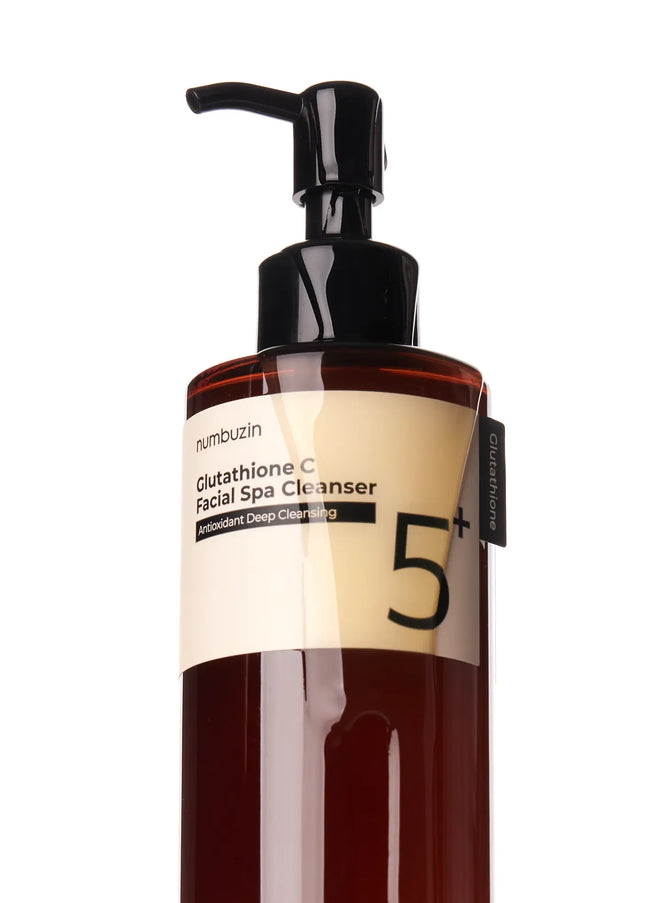 numbuzin no 5 glutathione c facial spa cleanser 200ml No.5+ Vitamin No.5+ Glutathione Vitamin Facial Spa