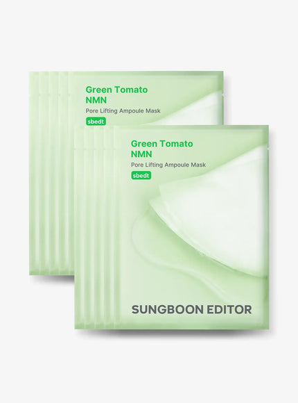 Green Tomato NMN Pore Minimizing Ampoule Mask (23g*10ea)