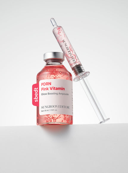 PDRN Pink Vitamin Glow Boosting Ampoule (40ml)