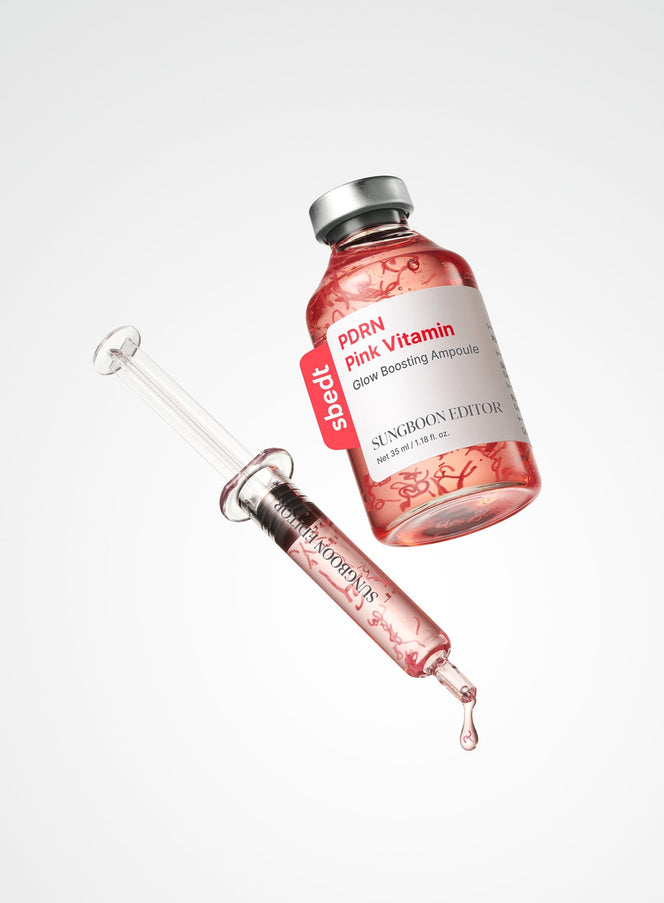 PDRN Pink Vitamin Glow Boosting Ampoule Duo Set (40ml*2ea)