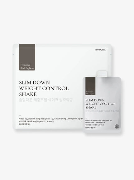 Slim Down Weight Control Shake (Fermented Black Soybean) (60g*7ea)
