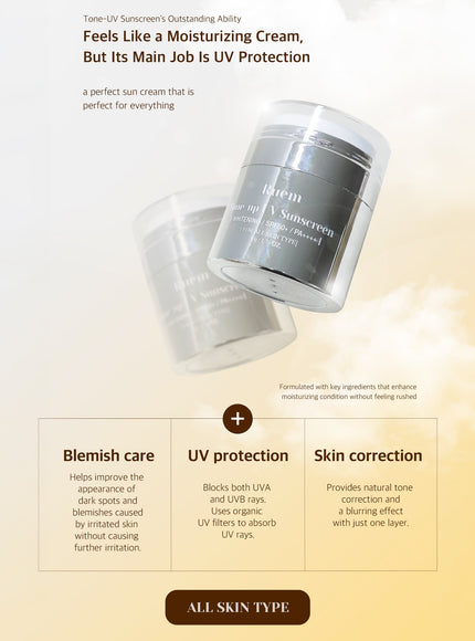 Tone-Up UV Sunscreen SPF50+ PA++++ (50g)