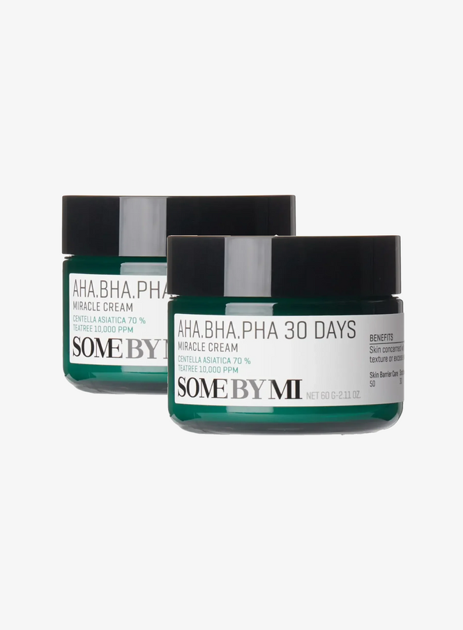 AHA, BHA, PHA 30 Days Miracle Cream Duo Set (60g*2ea)