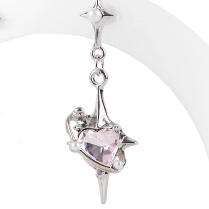 romantic-crystal-earrings-in528 / pink