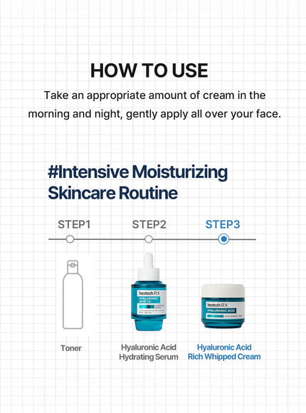 RX Hyaluronic Acid Rich Whipped Cream (50ml)