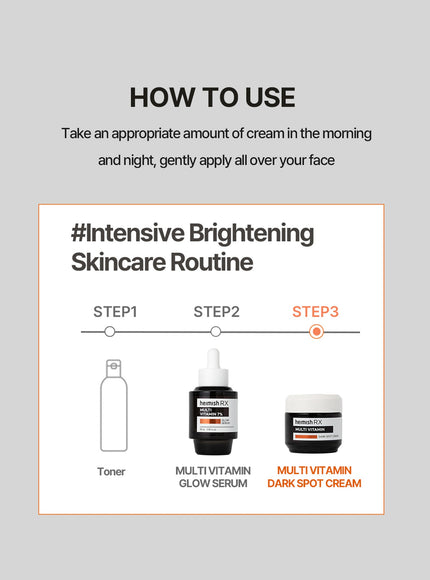 RX Multi Vitamin Dark Spot Cream (50ml)