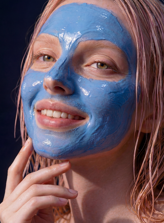 Blue Spirulina Melt Modeling Cream Clay Mask (100ml)