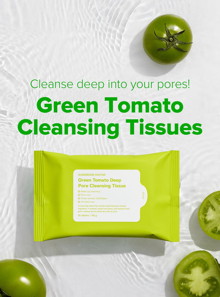 Green Tomato Deep Pore Cleansing Tissue Trio Set (50g*3ea)