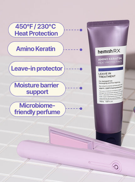 RX Amino Keratin Heat Protecting Leave In Treatment (150ml)