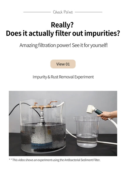 Water Solution Travel Shower Compact (1ea)