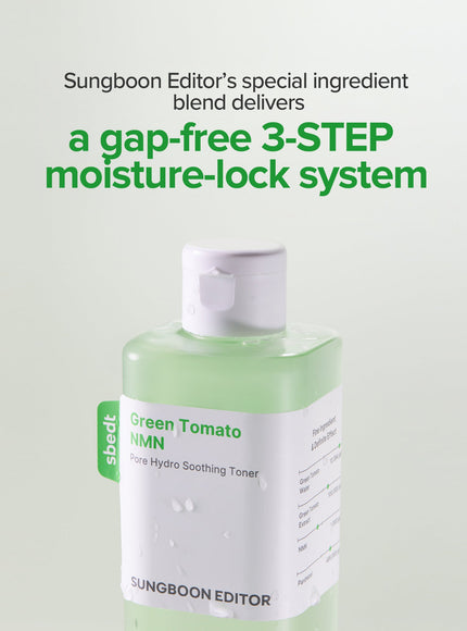 Green Tomato NMN Pore Hydro Soothing Toner (350g)