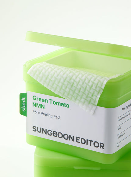 Green Tomato NMN Pore Peeling Pad (180ml)
