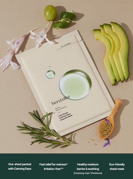 Little Drops Calming Days Ampoule Mask (25ml)