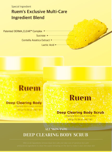 Deep Clearing Body Scrub (350g)