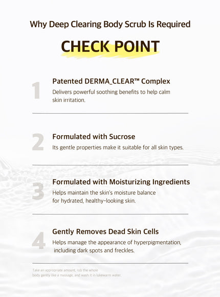 Deep Clearing Body Scrub (350g)