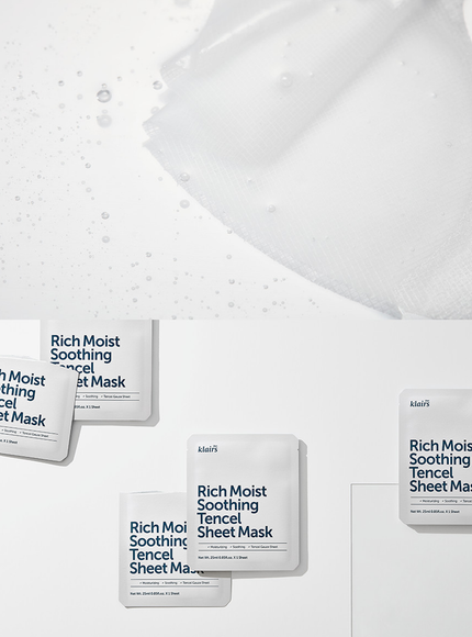 Rich Moist Soothing Tencel Sheet Mask Trio Set (25ml*3ea)