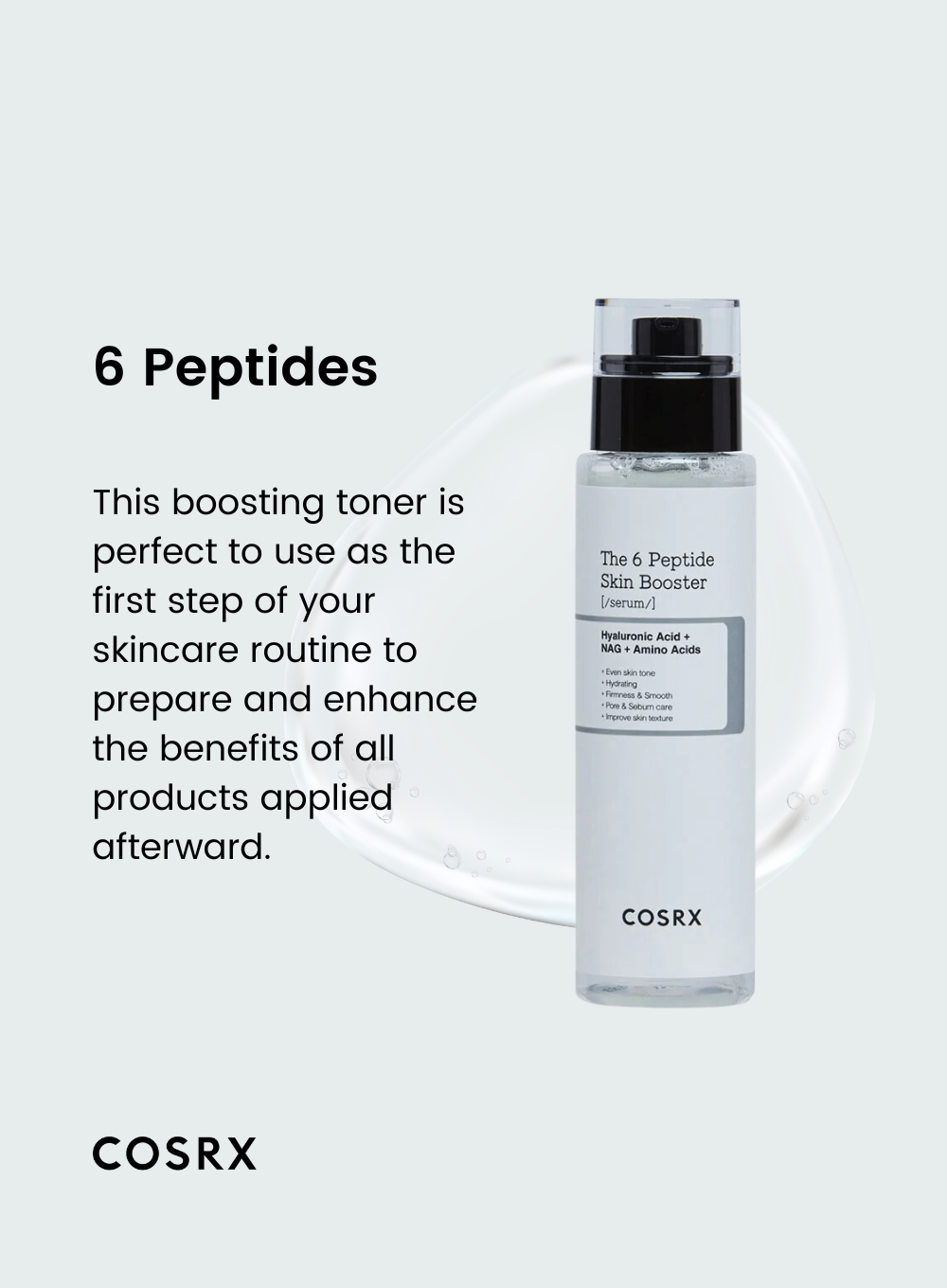 The 6 Peptide Skin Booster Serum (150ml)