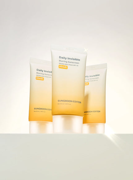 Daily Invisible Blurring Sunscreen (SPF40) Trio Set (50ml*3ea)