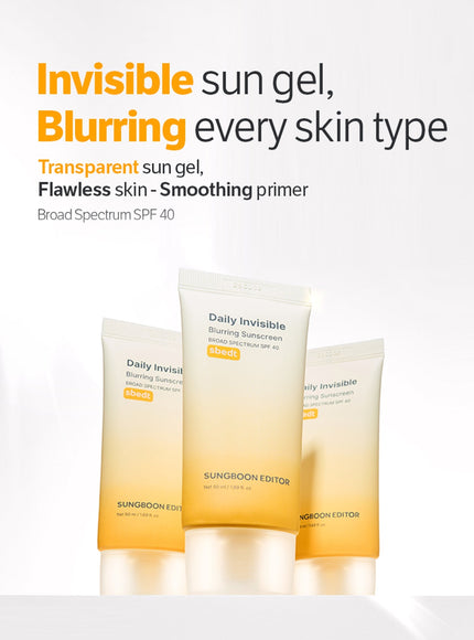 Daily Invisible Blurring Sunscreen (SPF40) Duo Set (50ml*2ea)