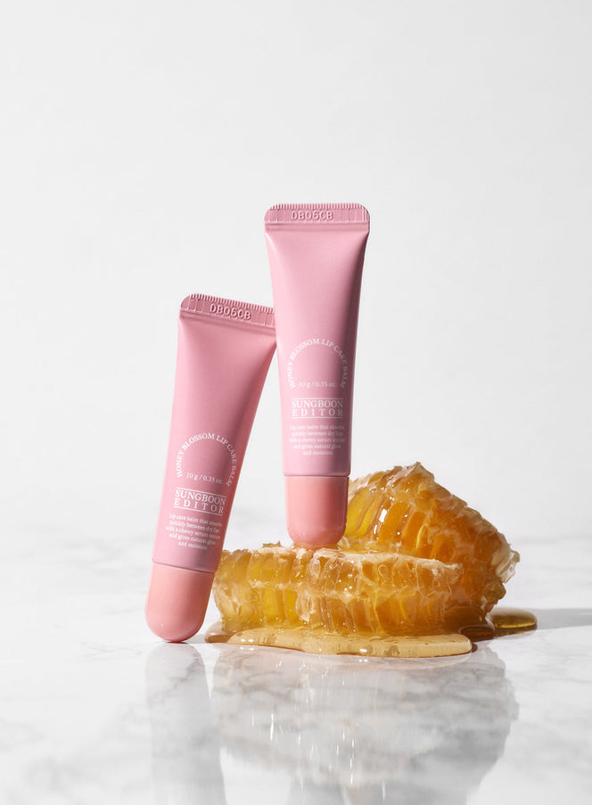 Honey Blossom Lip Care Balm Duo Set (10g*2ea)