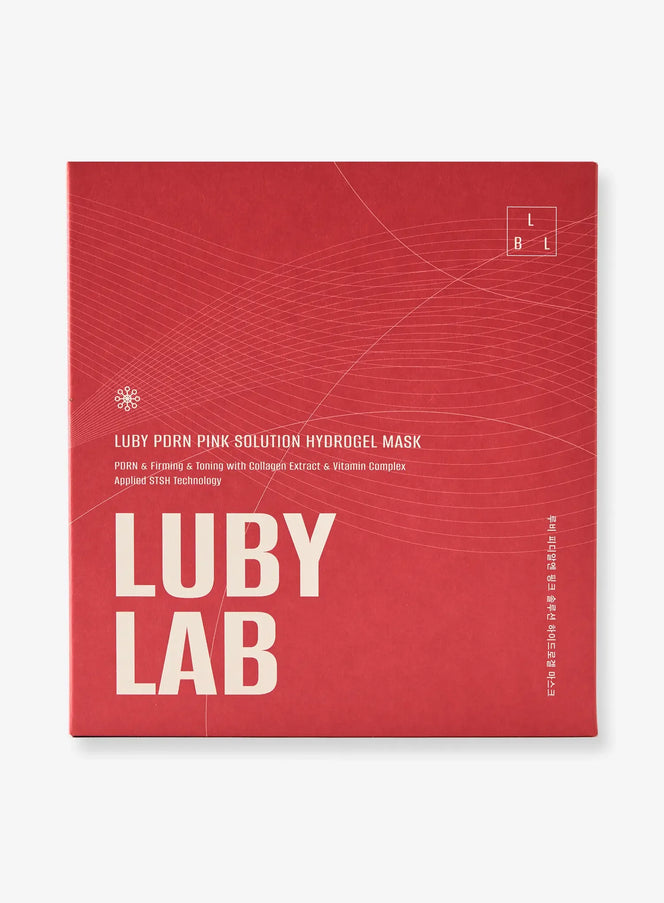 Luby PDRN Pink Solution Hydrogel Mask Set (32g*4ea)