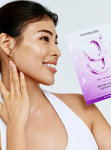 No. 9 NAD Bio Lifting-sil Full Face Pack Sheet (4ea+GWP) (20ml/28ml)