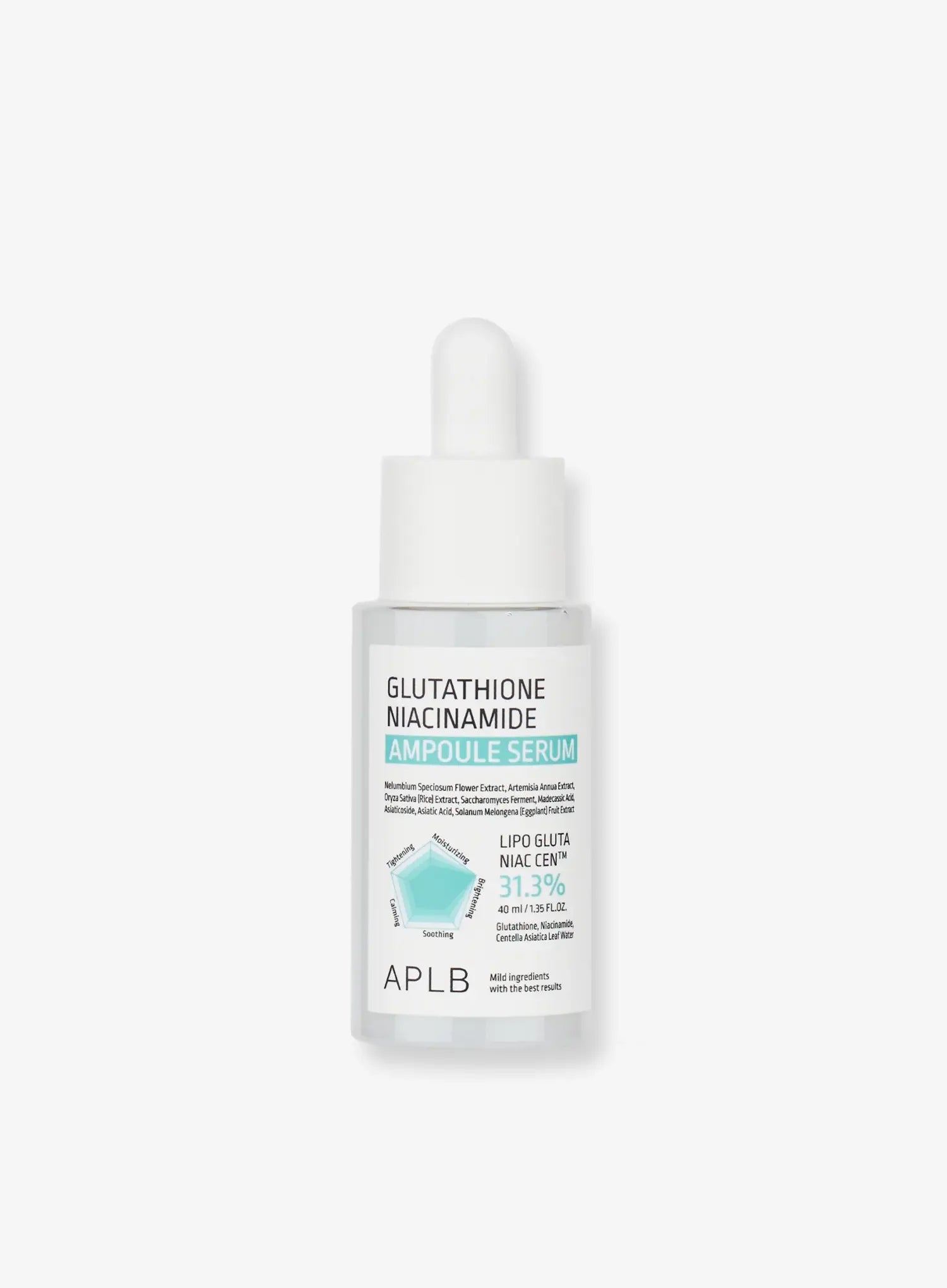 APLB Glutathione Niacinamide Ampoule Serum (40ml) APLB Glutathione Niacinamide Ampoule Serum (40ml)