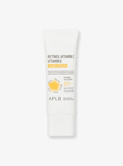Retinol Vitamin C Vitamin E Sunscreen (SPF50+ PA++++) (40ml)