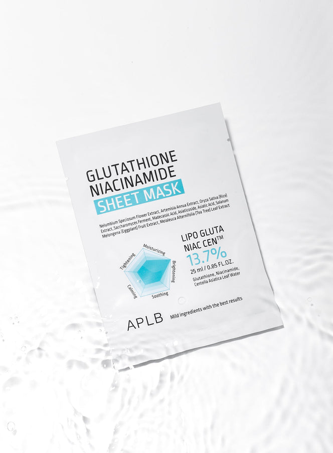 Glutathione Niacinamide Sheet Mask (25ml / 1ea)