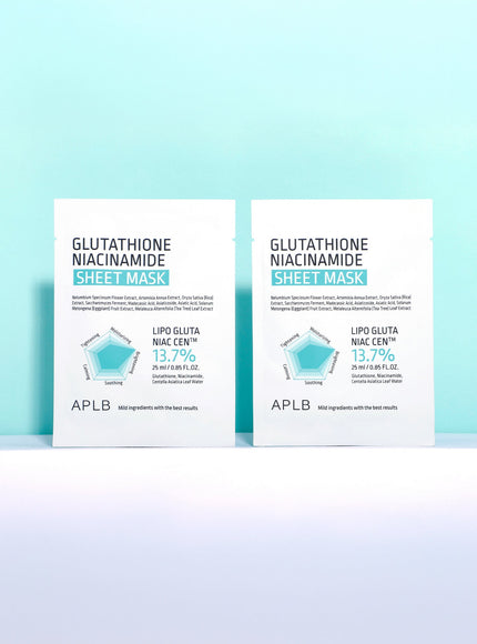 Glutathione Niacinamide Sheet Mask (25ml / 1ea)