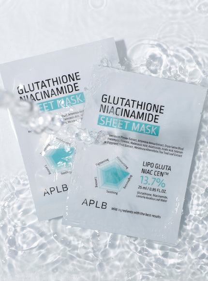 Glutathione Niacinamide Sheet Mask (25ml / 1ea)