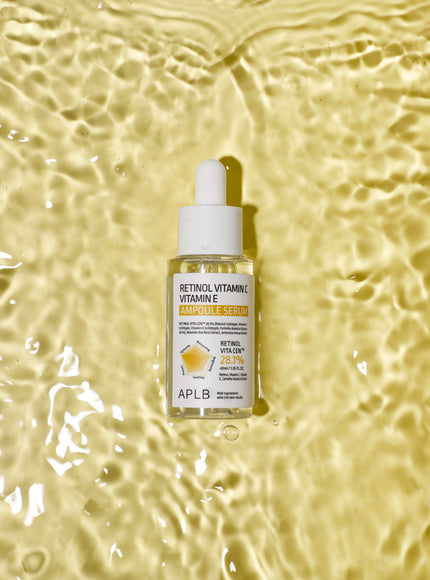 Retinol Vitamin C Vitamin E Ampoule Serum (40ml)
