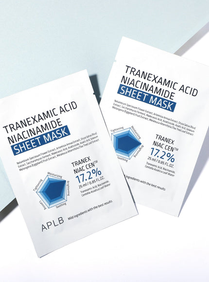 Tranexamic Acid Niacinamide Sheet Mask Set (25ml * 10ea)
