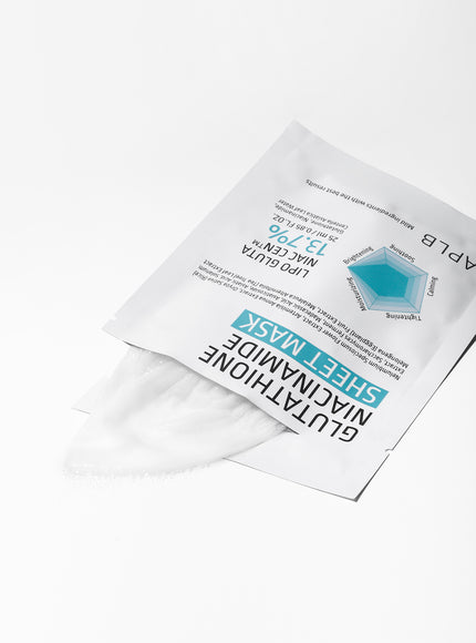 Glutathione Niacinamide Sheet Mask (25ml x 10ea)