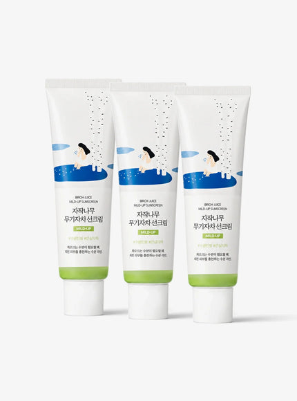 Birch Juice Mild-Up Sunscreen Trio Set (50ml*3ea)