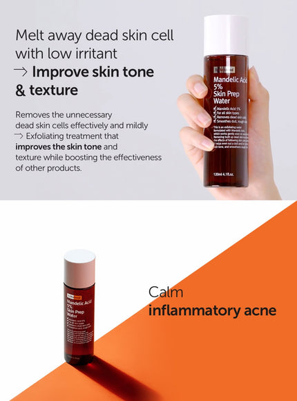 Mandelic Acid 5% Skin Prep Water Duo Set (120ml*2ea)